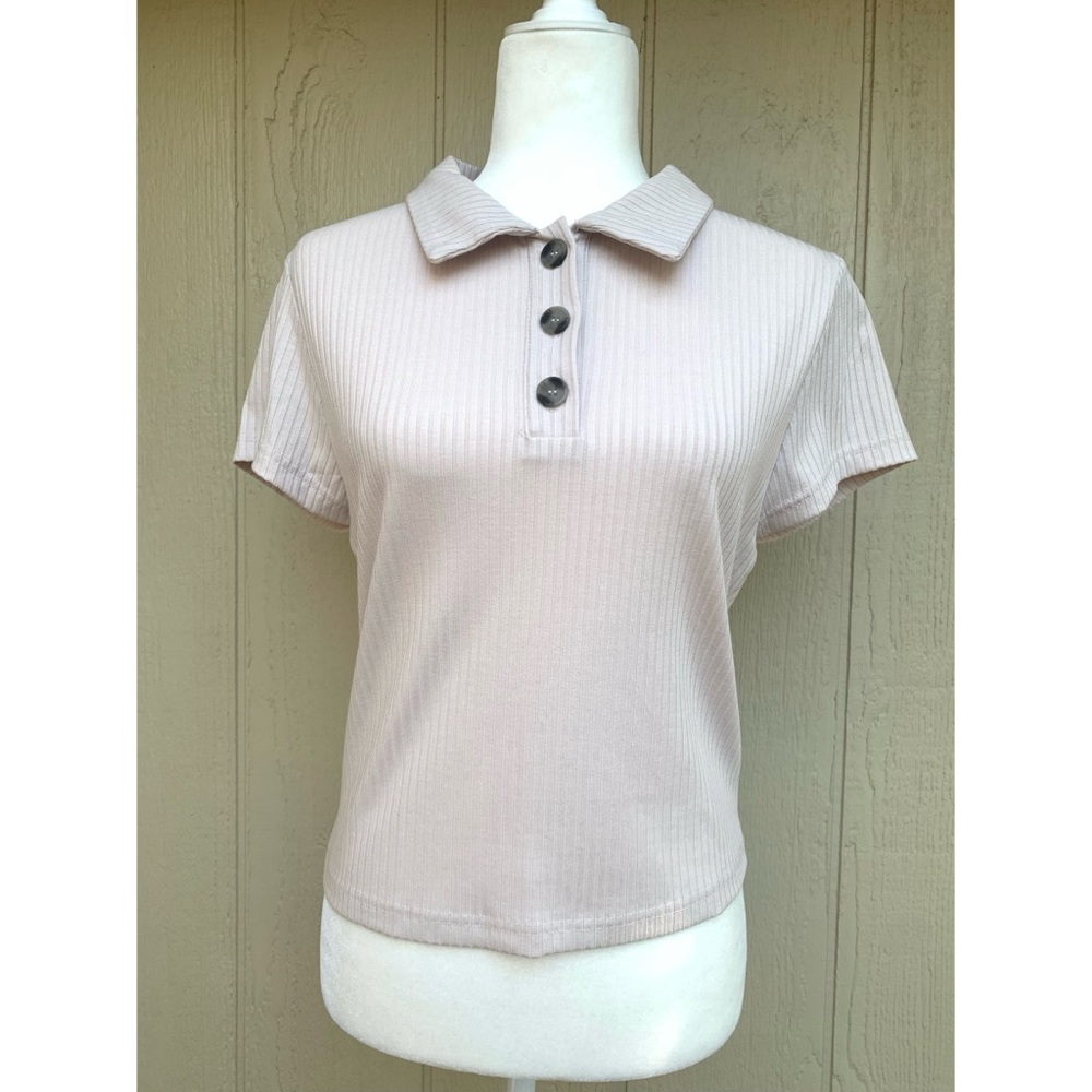 Paper Crane Crop Top Large NWT